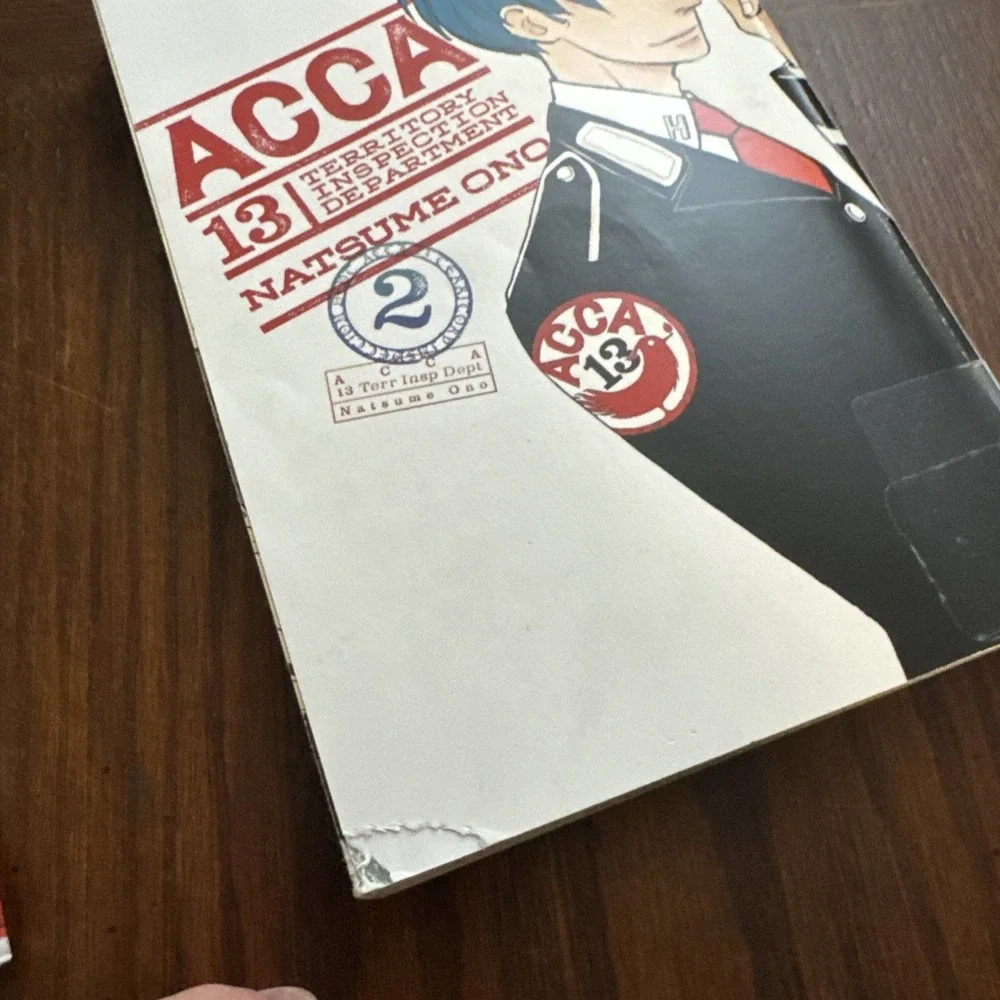 ACCA 13-Territory Inspection Department Manga Volumes 1-4 English PB Ex-Library